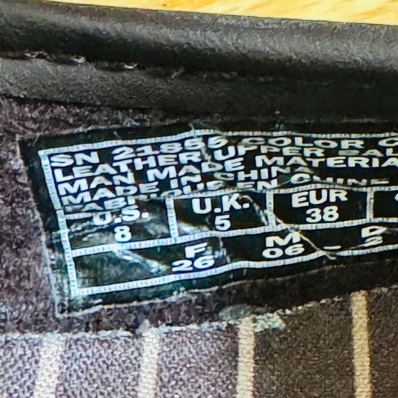 SKECHERS Chocolate Brown Slip-On Velcro strap Walking Shoes Size 8 - Picture 7 of 12